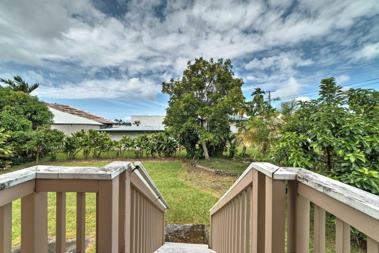 Hawaiian Hideaway With Yard Less Than 2 Miles To Hilo Bay! Экстерьер фото
